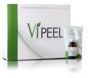 vi peel treatment box and products