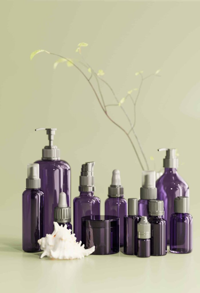 eczema flares up as depicted by skin care