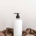 eczema flare up as depicted by a bottle of lotion