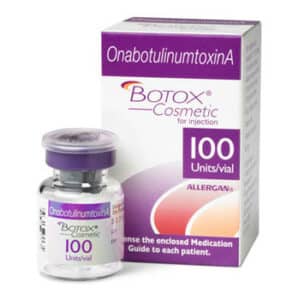 Botox NYC as depicted by a Botox vial