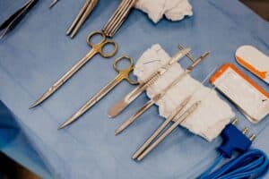 Do I need a hair transplant as depicted by a surgical tray