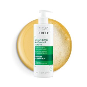 dermatologist recommended dandruff shampoo as represented by dercos