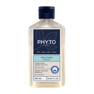 dermatologist recommended dandruff shampoo as depicted by phyto