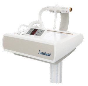 Clear + Brilliant as depicted by an Aerolase Neo laser