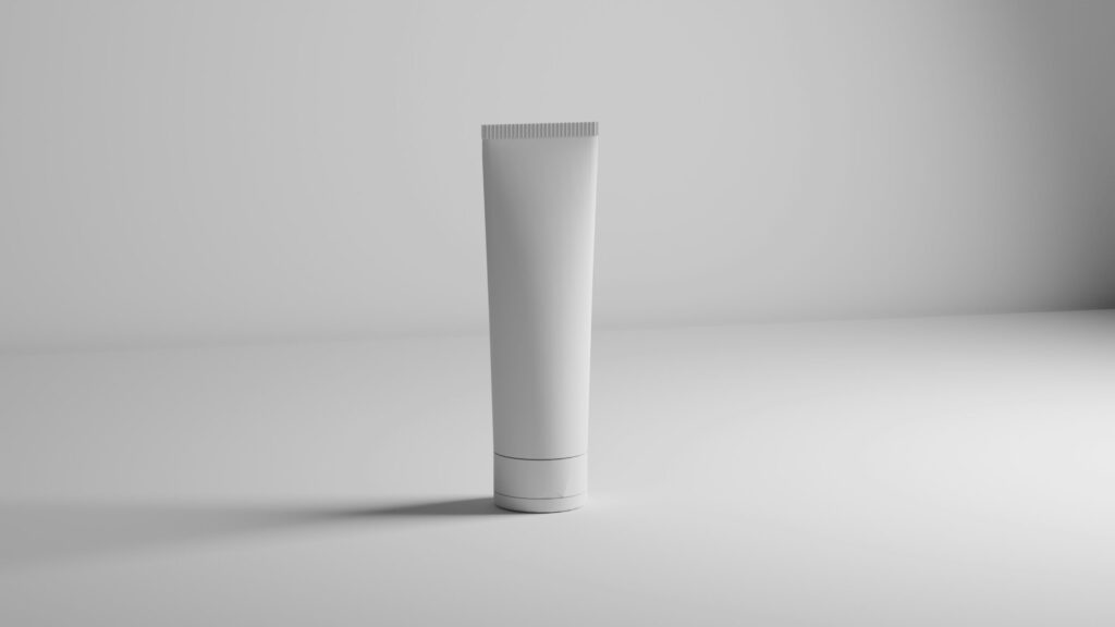 hydroquinone for melasma as depicted by a white tube
