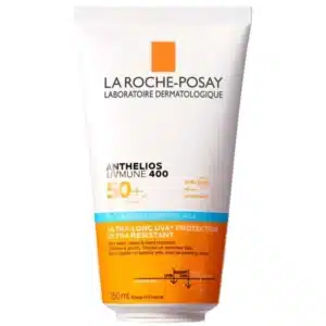 Suncreen for tanning as depicted by La Roche-Posay Anthelios UVMune 400 Hydrating Milk SPF 50+